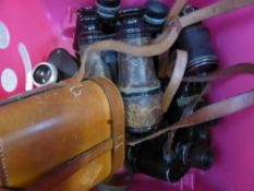 A Collection of Miscellaneous Binoculars, including Barr & Stroud, Negretti & Zambra, London,