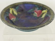 A Hancock & Sons Rubens Ware Bowl, hand painted by F.X Abraham 