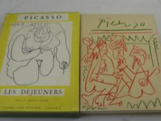 Thames and Hudson London, Pablo Picasso Les DeJeuners Folio, 36 text pages and 165 illustrated