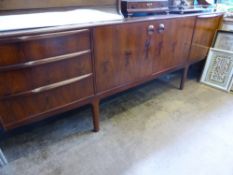 A Retro A.H. Mcintosh & Co Ltd Kirkcaldy Scotland, Side Board, 45 x 110 cms