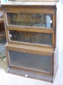 An Oak 'Werlicke' Style Book Case.