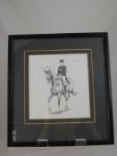 Twelve Comical Prints by Dianne Breeze relating to Dressage.