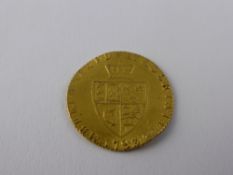 A George III Gold Half Guinea, dd 1793.