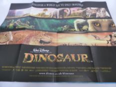 Film Posters – 6 Original Disney Movie Quads 40”x30” (Folded) comprising:  Bambi - Advance Poster (