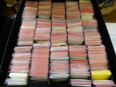 A Large Collection of All World Coins in three cases, Argentina to Germany, Greece to Spain, Spain