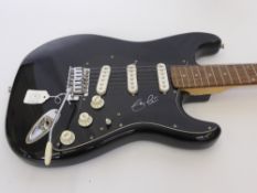 A Black Fender 