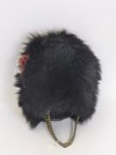 WW1 Coldstream Guards Tunic and Bearskin. The tunic is an original '10 button' version complete with