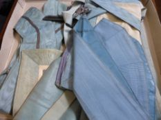 A Quantity of Masonic Regalia, including three aprons and three ceremonial collars. (6)