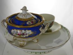 A Royal Worcester Cake Stand, together with a Royal Worcester 