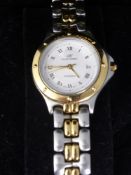 A Lady's Klaus Kobec Stainless Steel 