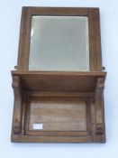 An Edwardian Hall Mirror.