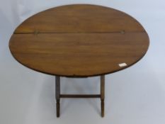 A Late Victorian Campaign Table.