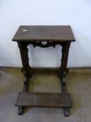 An Antique Oak Lectern.