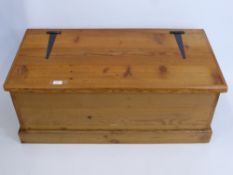 A Pine Trunk, approx 98 x 48 x 40 cms.