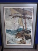 Montague Dawson, an Artist Proof Print signed in pencil bottom right entitled 