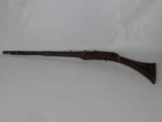 An Antique North African Flint Lock Musket.
