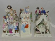 A Quantity of Victorian Farings, including Three O'clock in the Morning, The Wedding Night x 2,