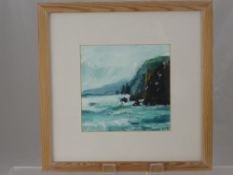 Susan Murphy (20th Century) A Seascape study entitled 