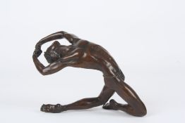 ‡ Tom Merrifield (Australian born 1932) ‘Garry’ signed Tom Merrifield and numbered 23/95, bronze,