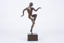 ‡ Tom Merrifield (Australian born 1932), ‘Harlequin’ signed and numbered Merrifield 5/95, bronze, on