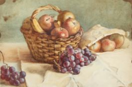 William Lucas (1840-1895)'Still life with fruit' signed lower right W. Lucas 1870Dimensions: 34