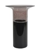 Tapio Wirkkala (1915-1985) for Venini'Filigrane di Tapio' vase in incalmo glass with a filigrane