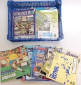 FOOTBALL; A quantity of assorted football programmes