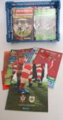 FOOTBALL; Quantity of 24x football programmes Internationals & Cup match programmes. Various. 1980's