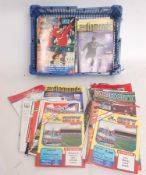 FOOTBALL; Collection of football programmes; Fulham, Rushden & Diamonds, Maidstone & York City