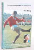 FOOTBALL; Barry John, The King, signed autographed book