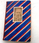 CRICKET; An interesting 1920's Cricket related scrap book album, the first page having a signed