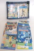 FOOTBALL; Collection of approx 70x football programmes; Luton Town and Wycombe Wanderers .