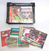 FOOTBALL; 24x 1970's (and later) football International & Cup Match programmes