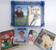 RUGBY; 8x assorted books; Mike Burton, Alex Veysey etc