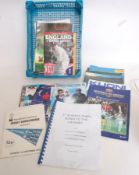 CRICKET; 20x Cup & International programmes, from the 1970's and later.