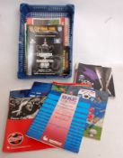 FOOTBALL; 1980's onwards football programmes.