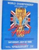 FOOTBALL; WORLD CUP 1966: An original 1966 World Cup final football programme. MINT condition.