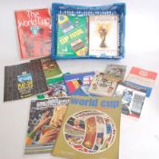 FOOTBALL; A collection of 20x assorted books / programmes from the 1950's onwards (mostly 1990's)