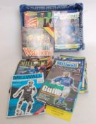 FOOTBALL; Collection of 100+ football programmes; Watford & Millwall