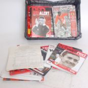 FOOTBALL; 43x Bristol City programmes and team sheets.