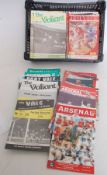 FOOTBALL; Collection of 90x football programmes; Arsenal & Portvale