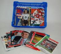 FOOTBALL; Quantity of Middlesborough programmes