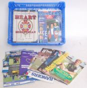 FOOTBALL; Collection of football programmes; all Scottish teams