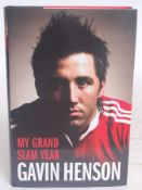 RUGBY; My Grand Slam Year - Gavin Henson - signed autographed edition
