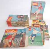 FOOTBALL; A collection of 36x 1960's Charles Buchan's Football Monthly magazines
