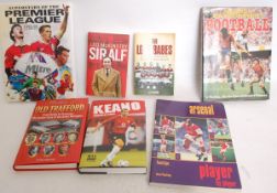 FOOTBALL; A collection of 7x assorted football books; Jeff Connor, Peter Keeling etc.