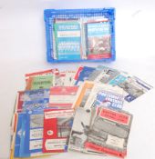 FOOTBALL; 137x 1960's football programmes. Assorted teams and years.