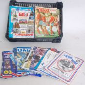 FOOTBALL; Collection of football programmes; Nottingham Forest, Carlisle United and Scunthorpe