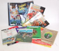 FOOTBALL; 20 x 1970's and later football programmes. assorted.