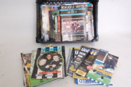 FOOTBALL; Newcastle & Colchester football programmes